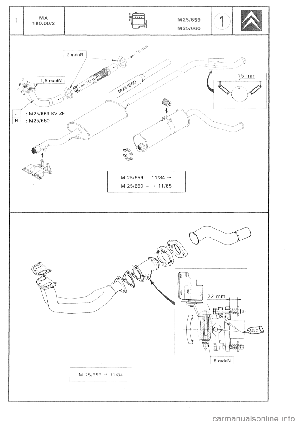 CITROEN CX 1988 Service Manual CITROEN CX 1988 Service Manual