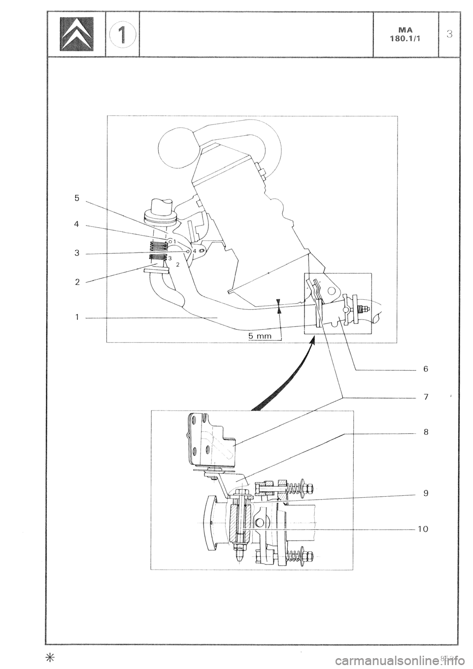 CITROEN CX 1988 Service Manual 5-l
-1
4
-.
3 ----
2 .----
l-
6
--.
8
9
10 CITROEN CX 1988 Service Manual 5-l
-1
4
-.
3 ----
2 .----
l-
6
--.
8
9
10