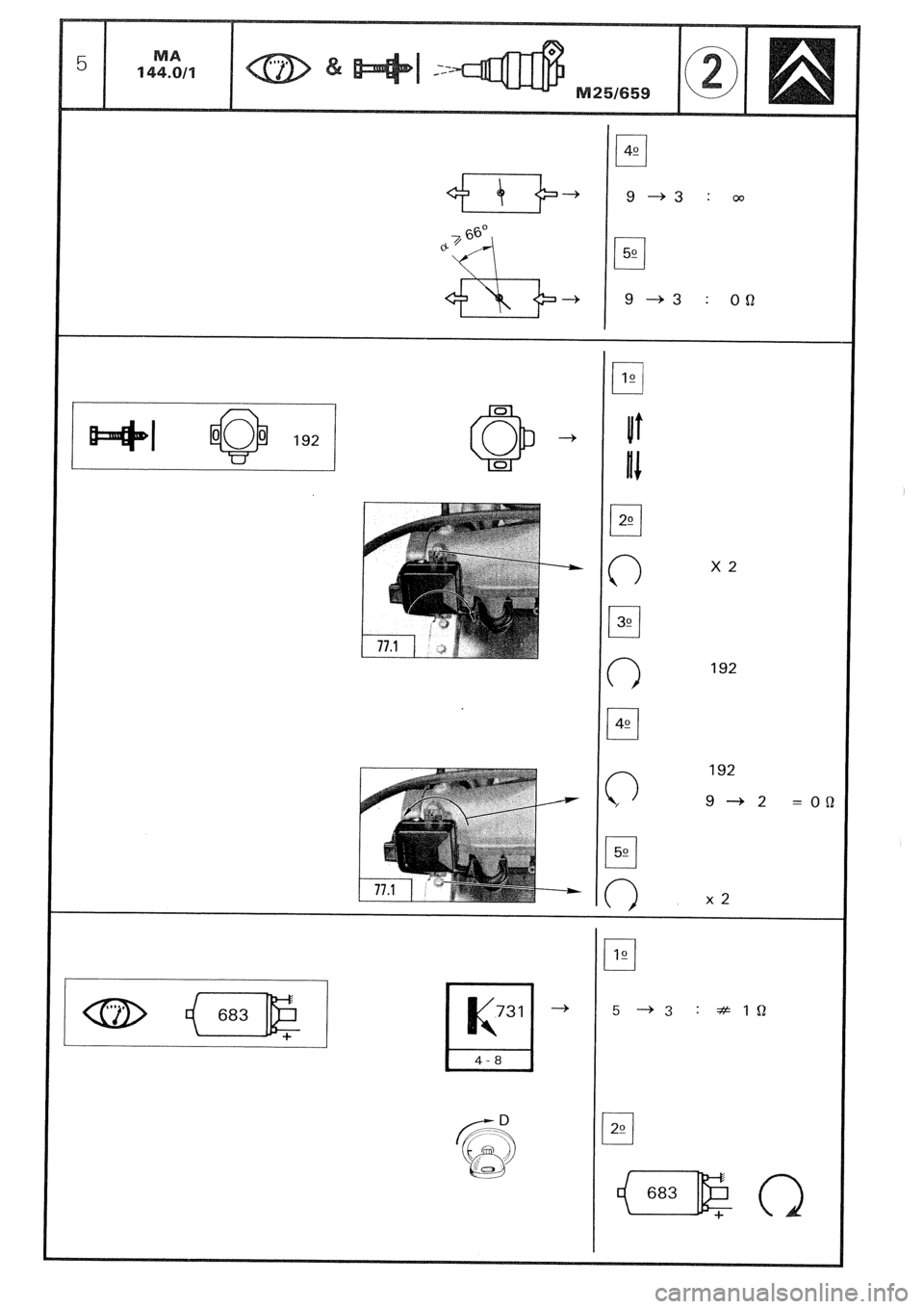 CITROEN CX 1988 Service Manual q 5r!
9 --+3
0
c+
0 0
q IO
If
nr
q
20
0 x2
q 3:
0 192
II 40
3 192
‘c g--+2
= on
II 59
3 4 x2 CITROEN CX 1988 Service Manual q 5r!
9 --+3
0
c+
0 0
q IO
If
nr
q
20
0 x2
q 3:
0 192
II 40
3 192
‘c g--+2
= on
II 59
3 4 x2