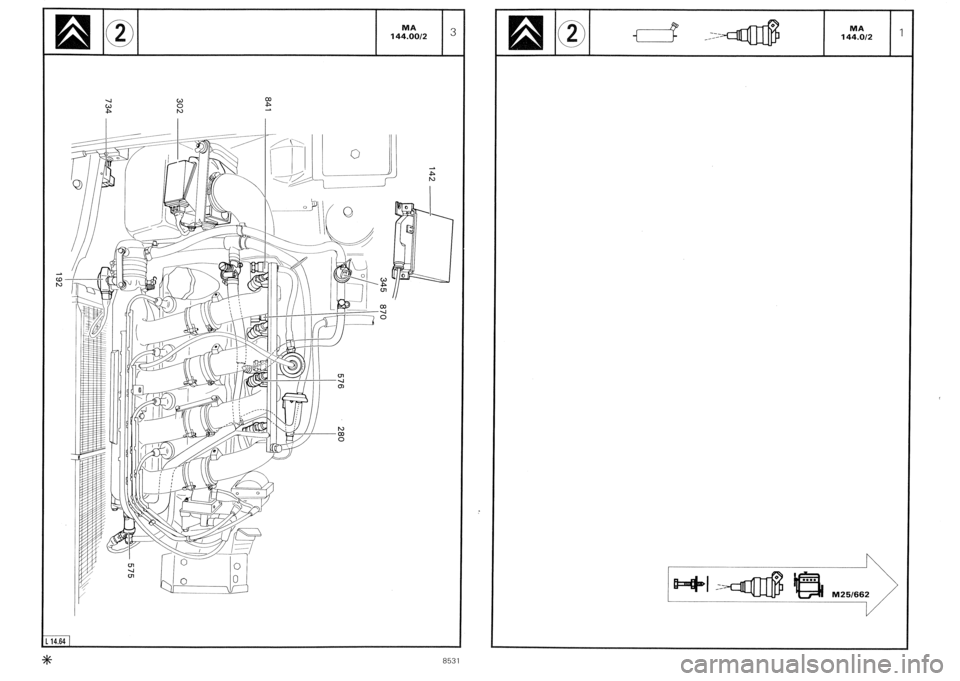 CITROEN CX 1988  Service Manual 