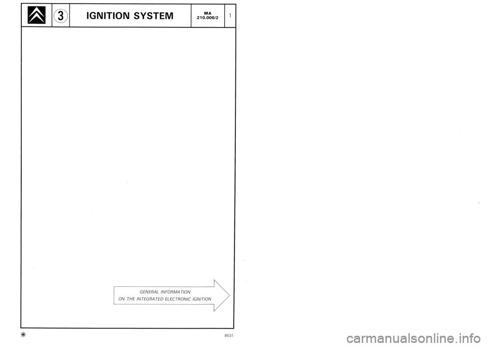CITROEN CX 1988  Service Manual 