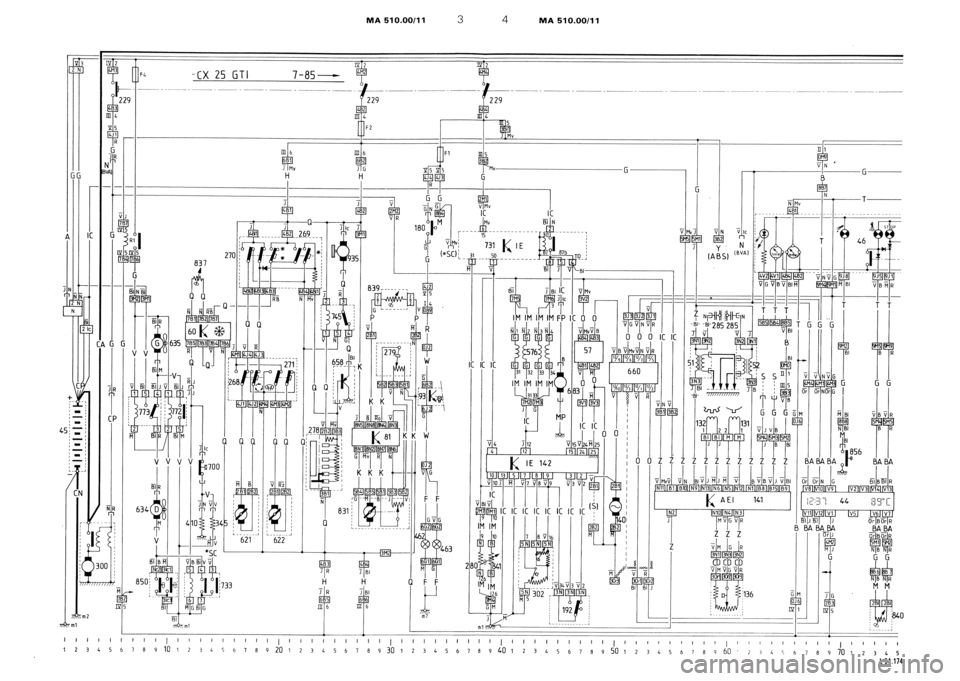 CITROEN CX 1988  Service Manual 