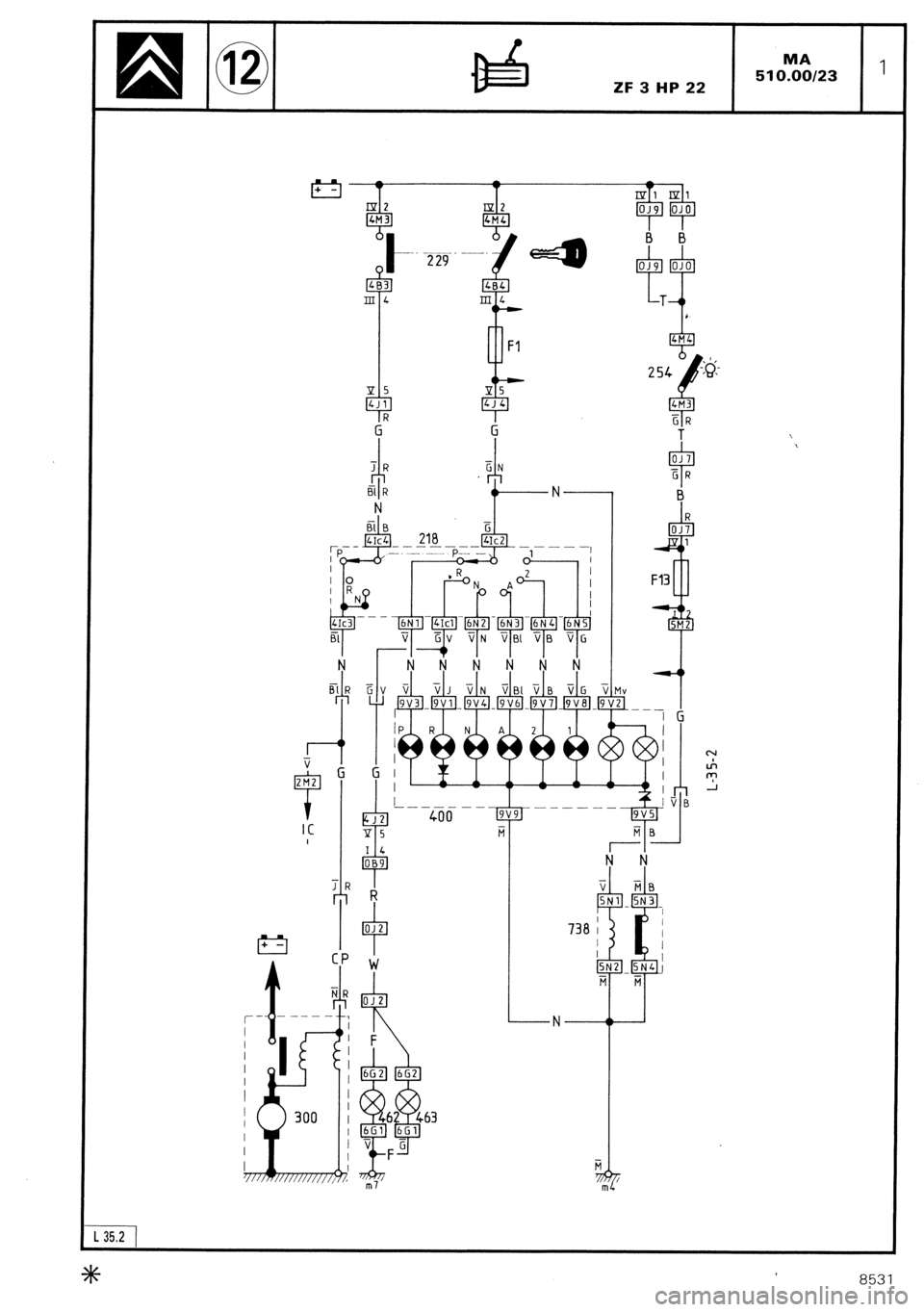 CITROEN CX 1988 Service Manual CITROEN CX 1988 Service Manual
