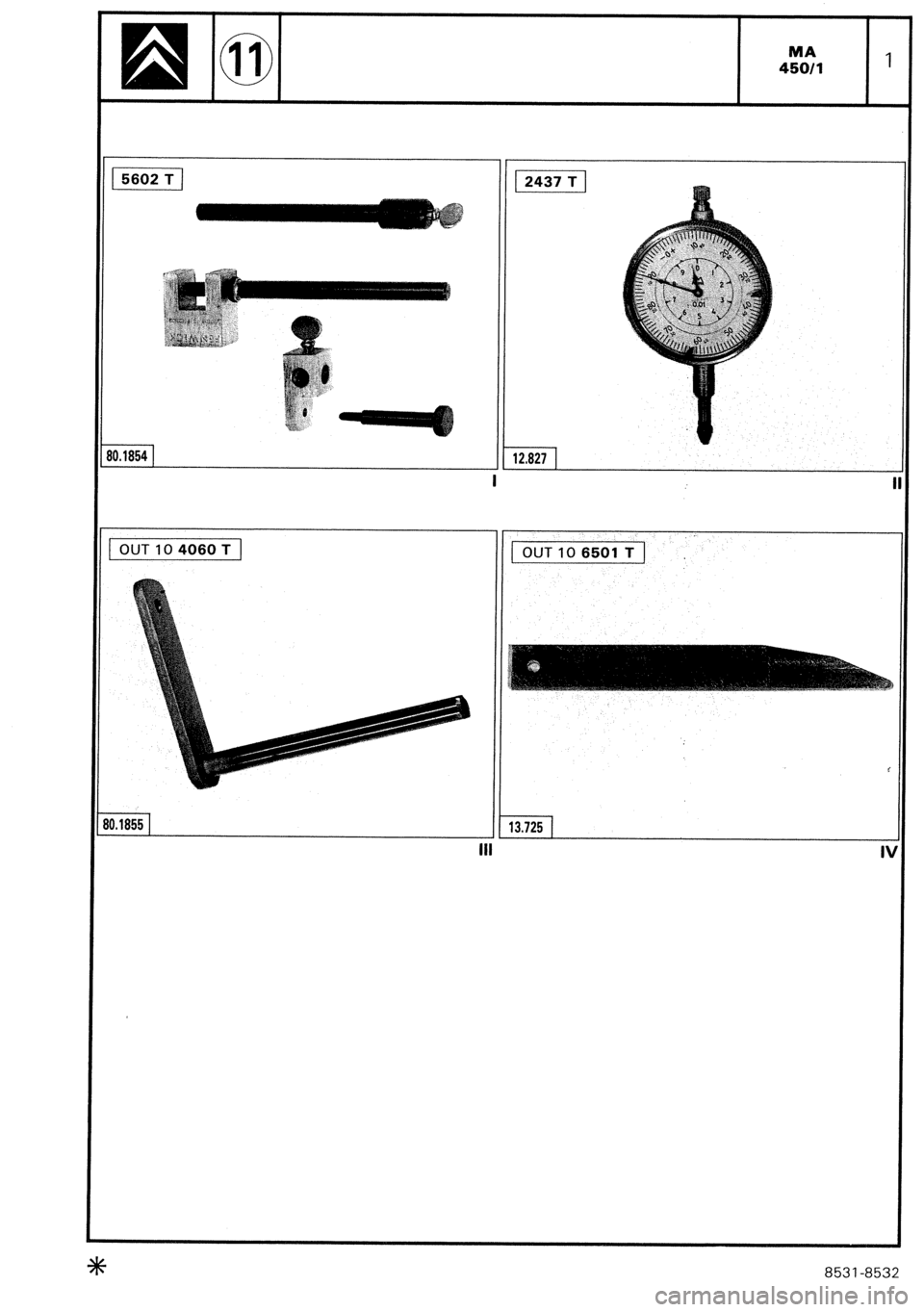 CITROEN CX 1988 Service Manual CITROEN CX 1988 Service Manual