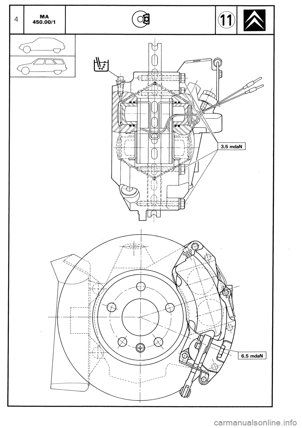 CITROEN CX 1988 Service Manual CITROEN CX 1988 Service Manual