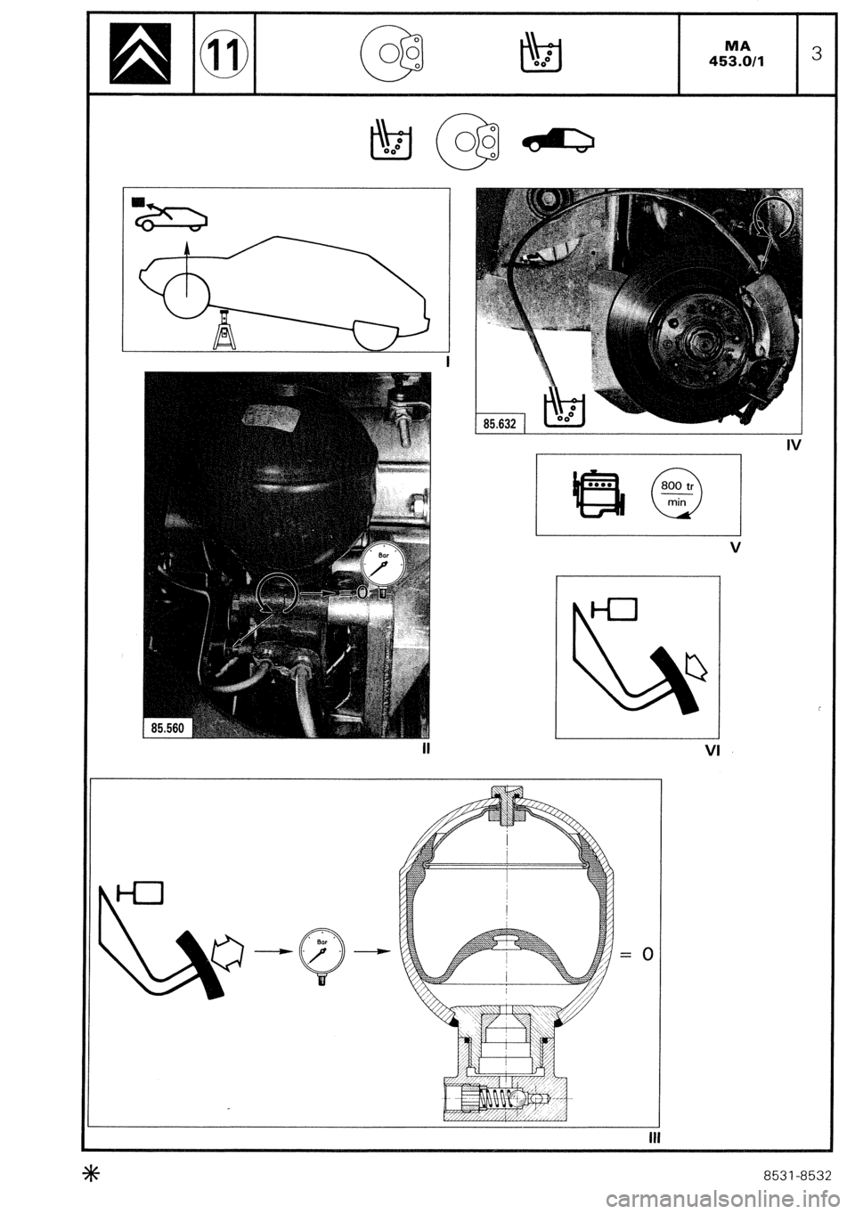 CITROEN CX 1988 Service Manual CITROEN CX 1988 Service Manual
