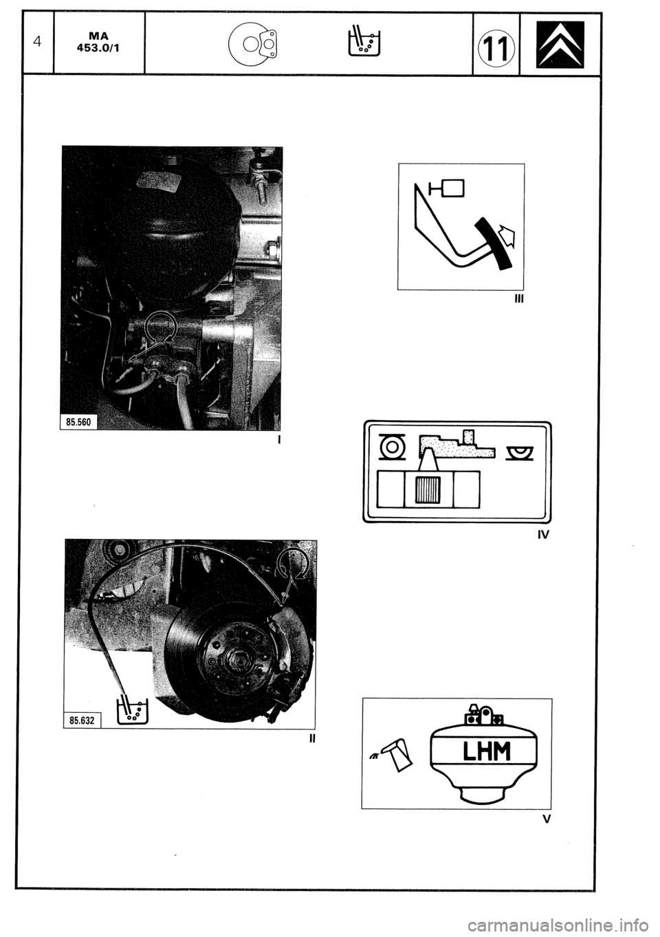 CITROEN CX 1988 Service Manual CITROEN CX 1988 Service Manual