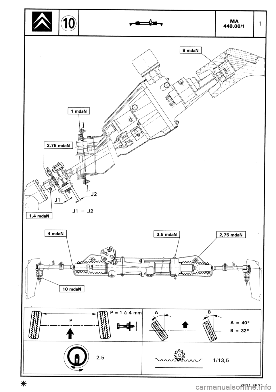 CITROEN CX 1988 Service Manual CITROEN CX 1988 Service Manual