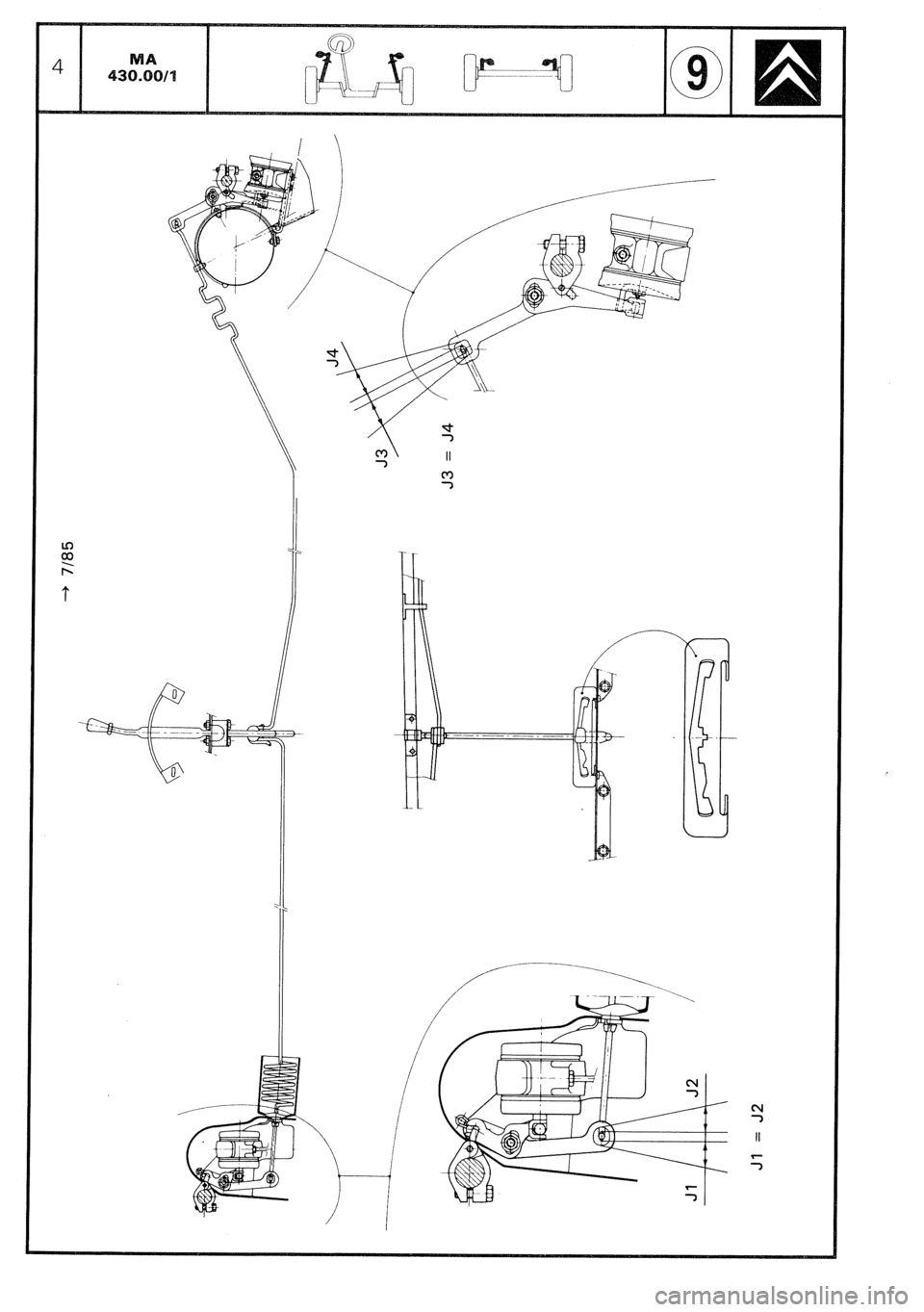 CITROEN CX 1988 Service Manual CITROEN CX 1988 Service Manual