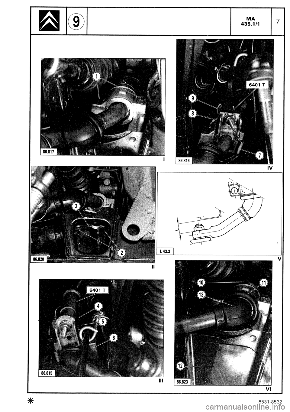 CITROEN CX 1988 Service Manual CITROEN CX 1988 Service Manual