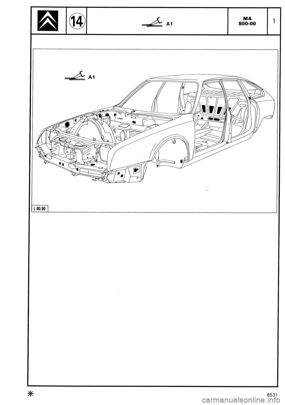 CITROEN CX 1988 Service Manual CITROEN CX 1988 Service Manual