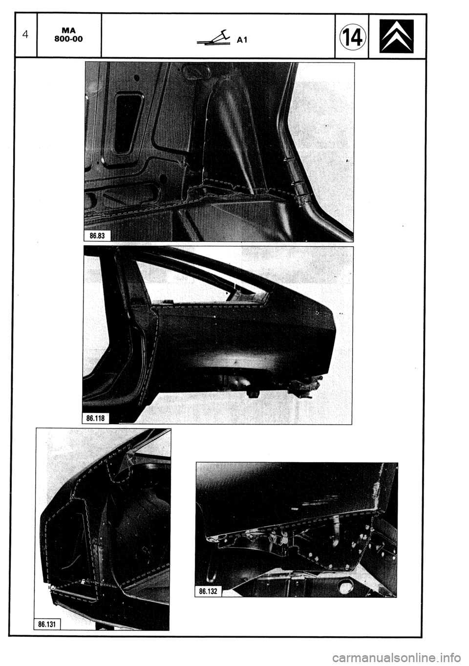 CITROEN CX 1988 Service Manual CITROEN CX 1988 Service Manual