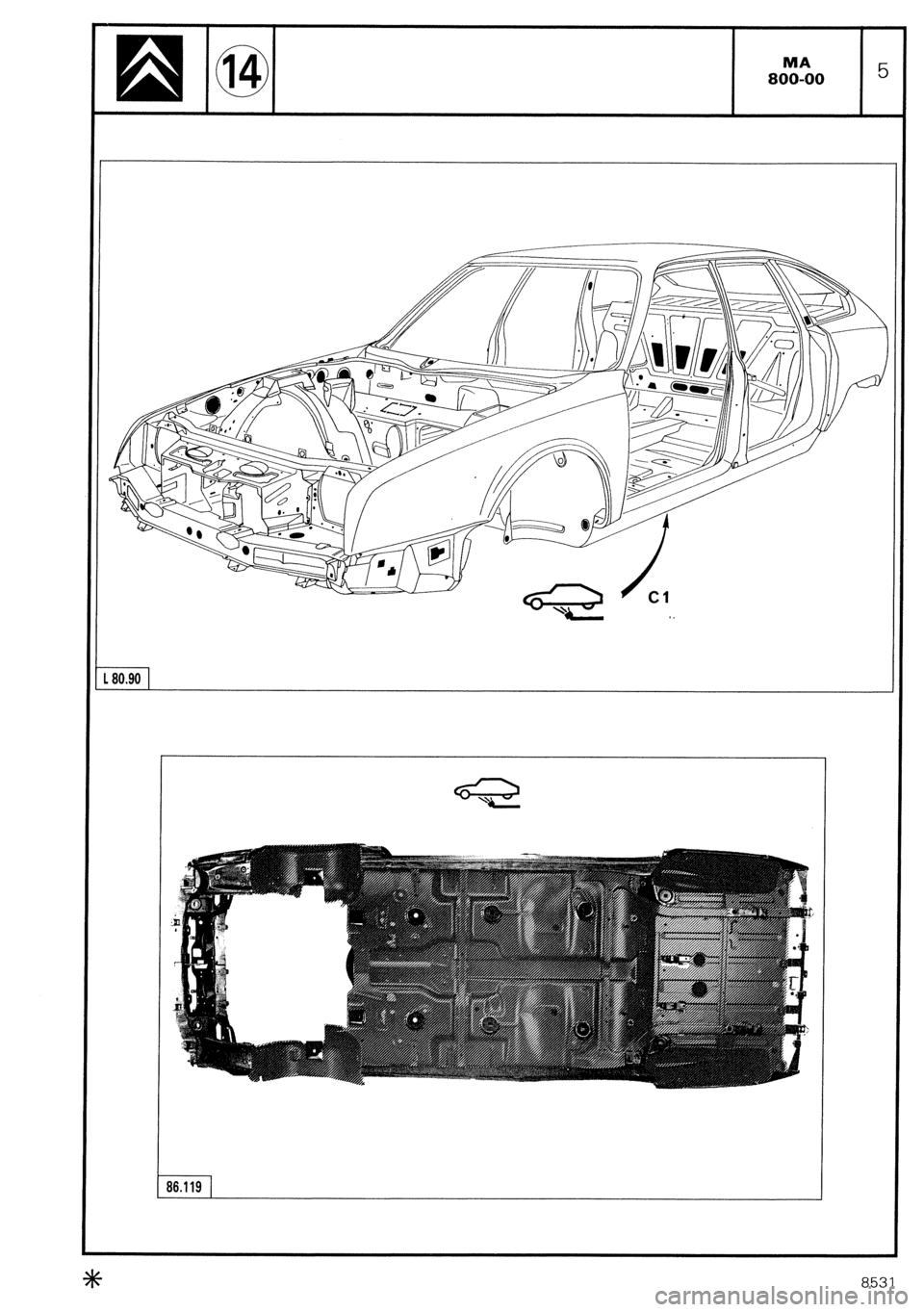 CITROEN CX 1988 Service Manual CITROEN CX 1988 Service Manual