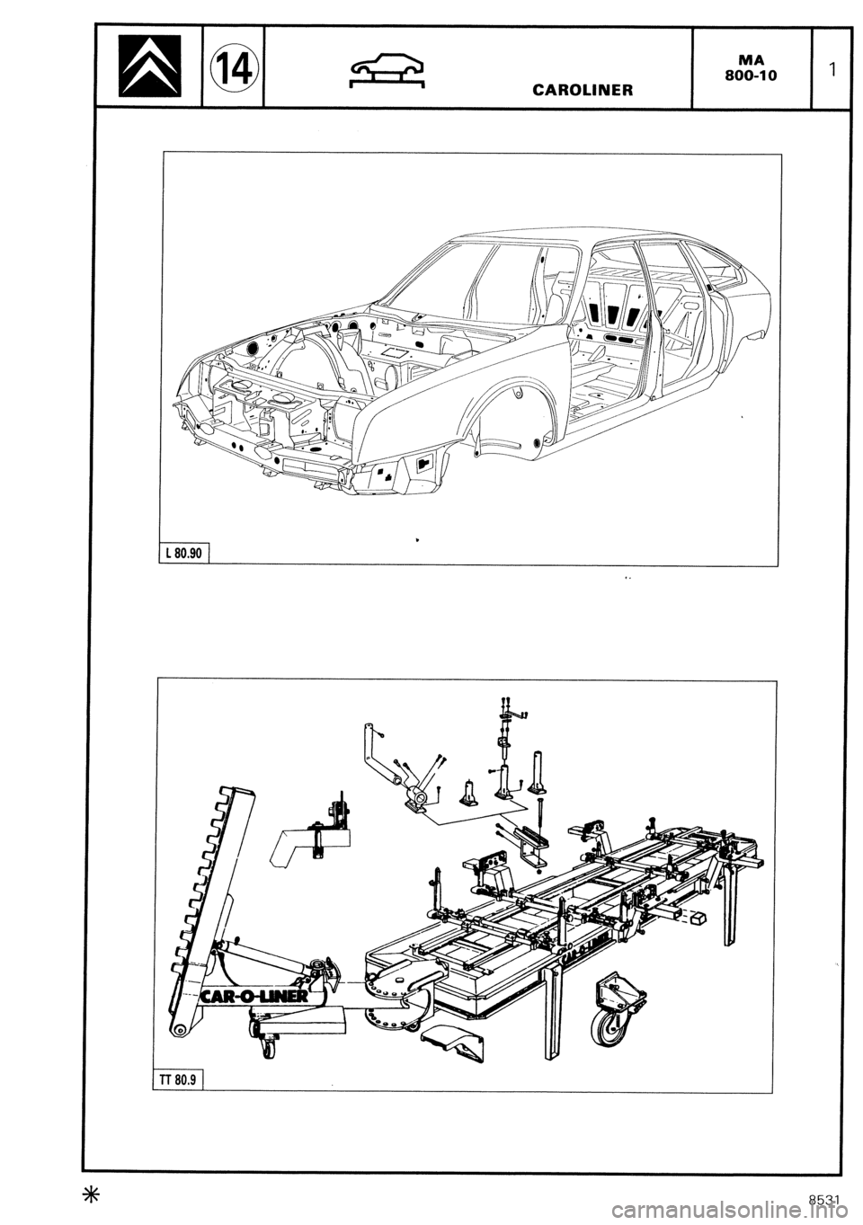 CITROEN CX 1988 Service Manual CITROEN CX 1988 Service Manual