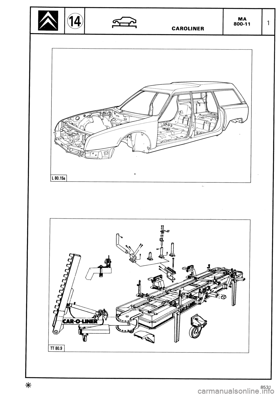 CITROEN CX 1988 Service Manual CITROEN CX 1988 Service Manual
