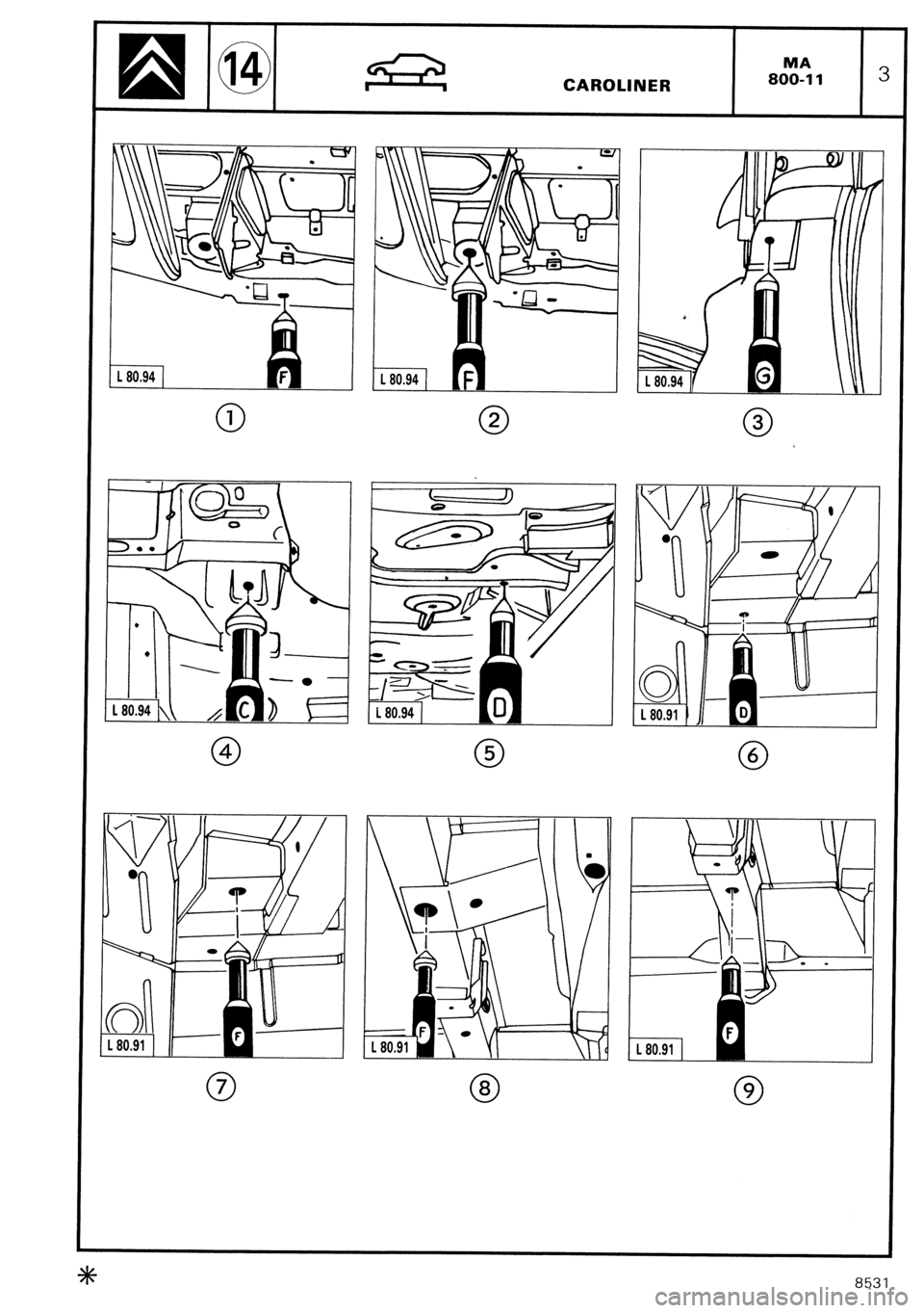 CITROEN CX 1988 Service Manual CITROEN CX 1988 Service Manual