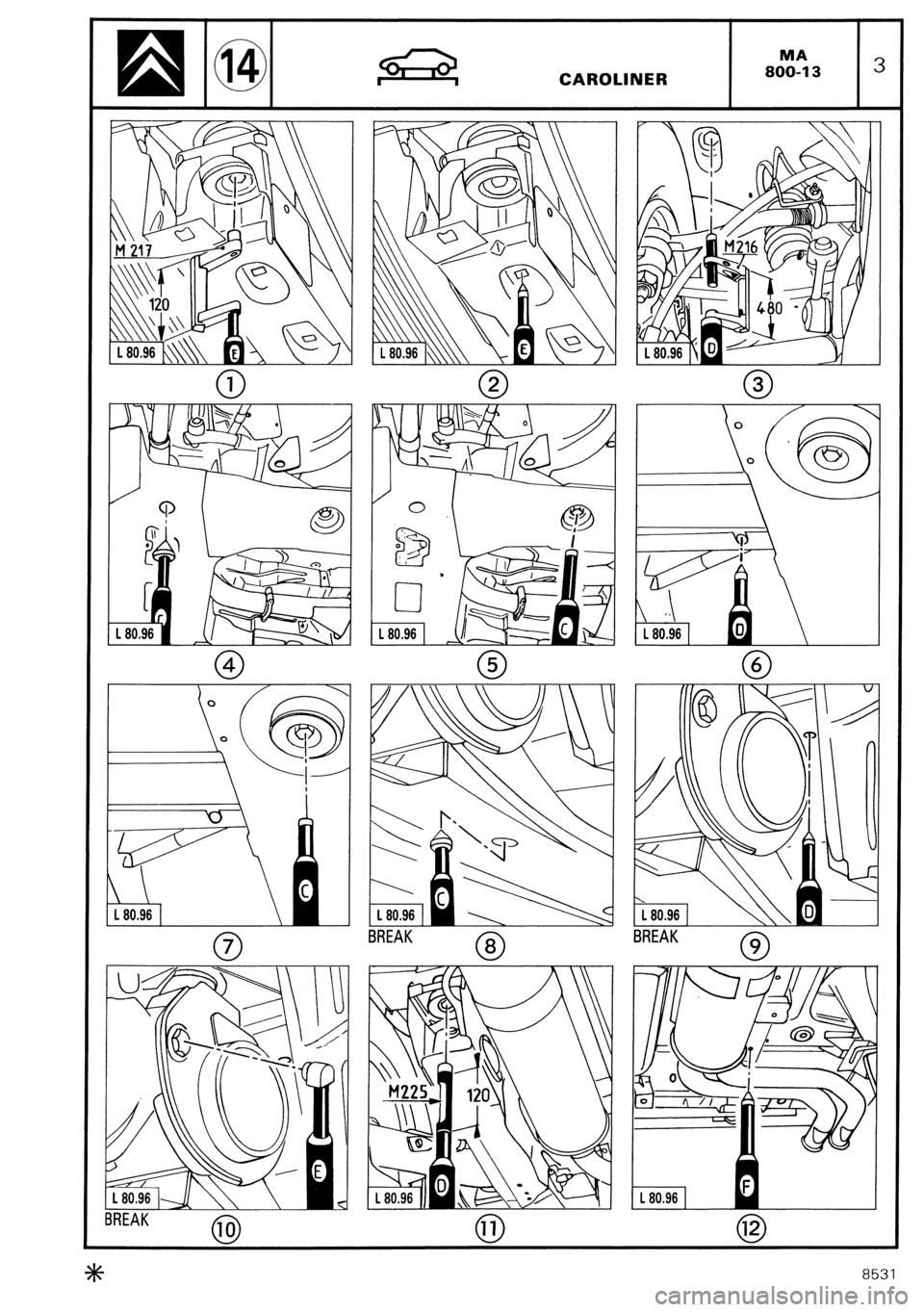 CITROEN CX 1988 Service Manual CITROEN CX 1988 Service Manual