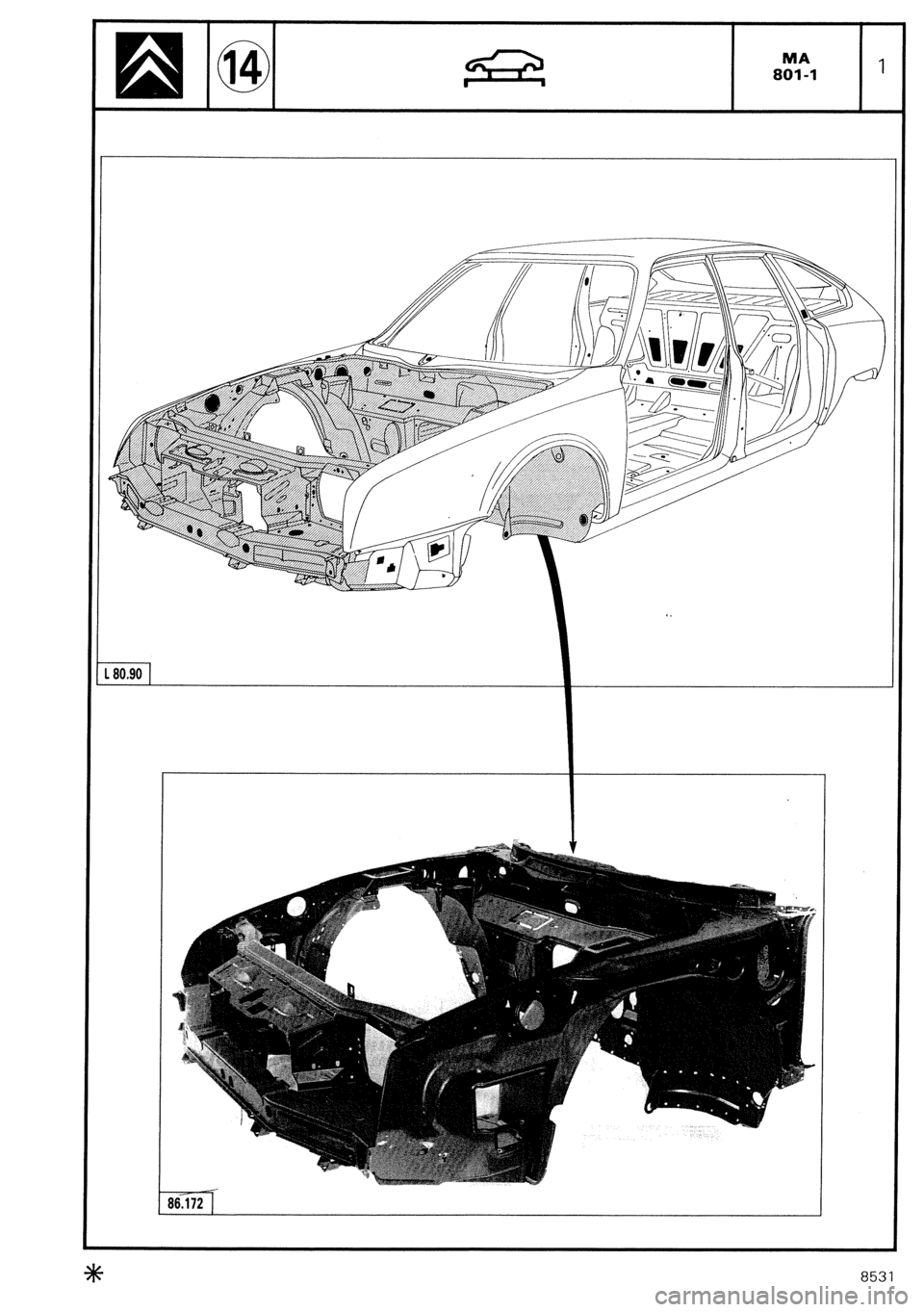 CITROEN CX 1988 Service Manual CITROEN CX 1988 Service Manual