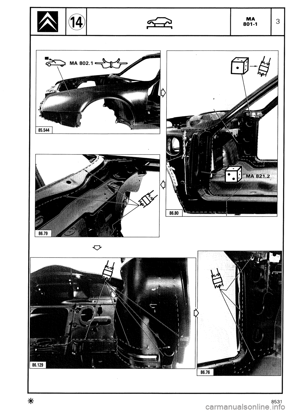 CITROEN CX 1988 Service Manual CITROEN CX 1988 Service Manual