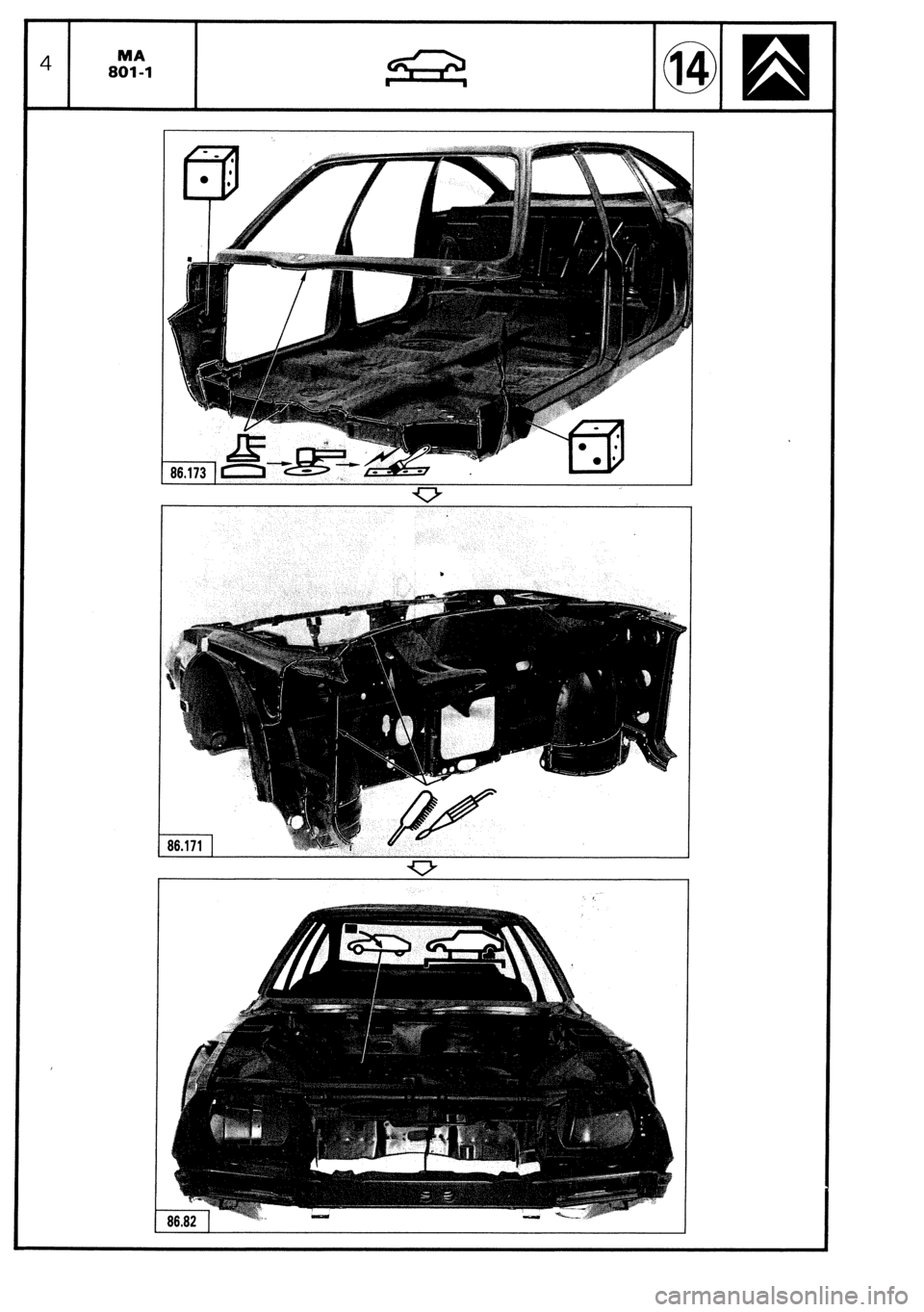 CITROEN CX 1988 Service Manual CITROEN CX 1988 Service Manual
