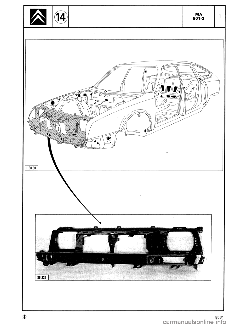 CITROEN CX 1988 Service Manual CITROEN CX 1988 Service Manual