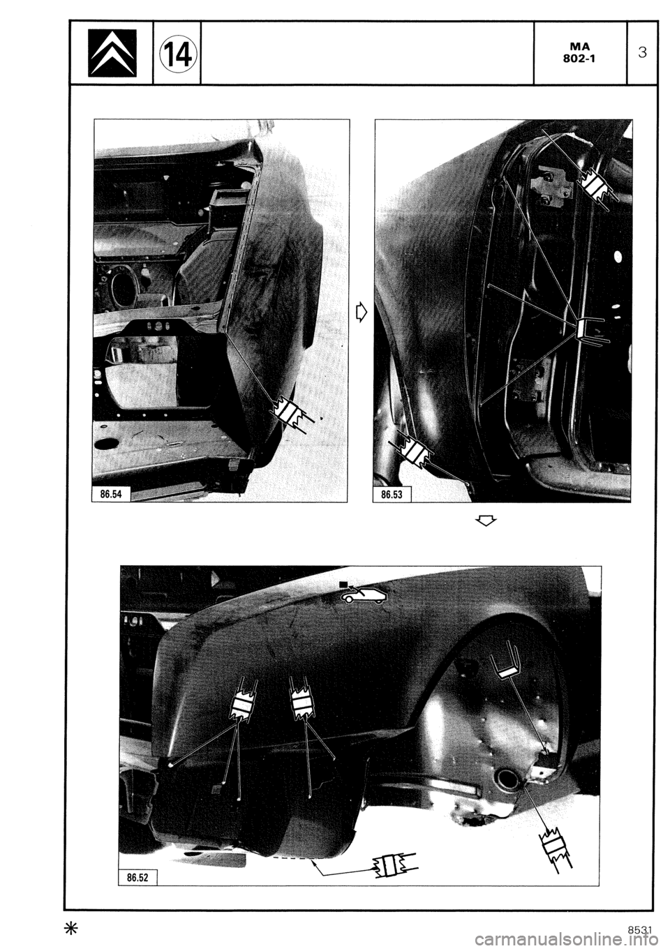 CITROEN CX 1988 Service Manual CITROEN CX 1988 Service Manual
