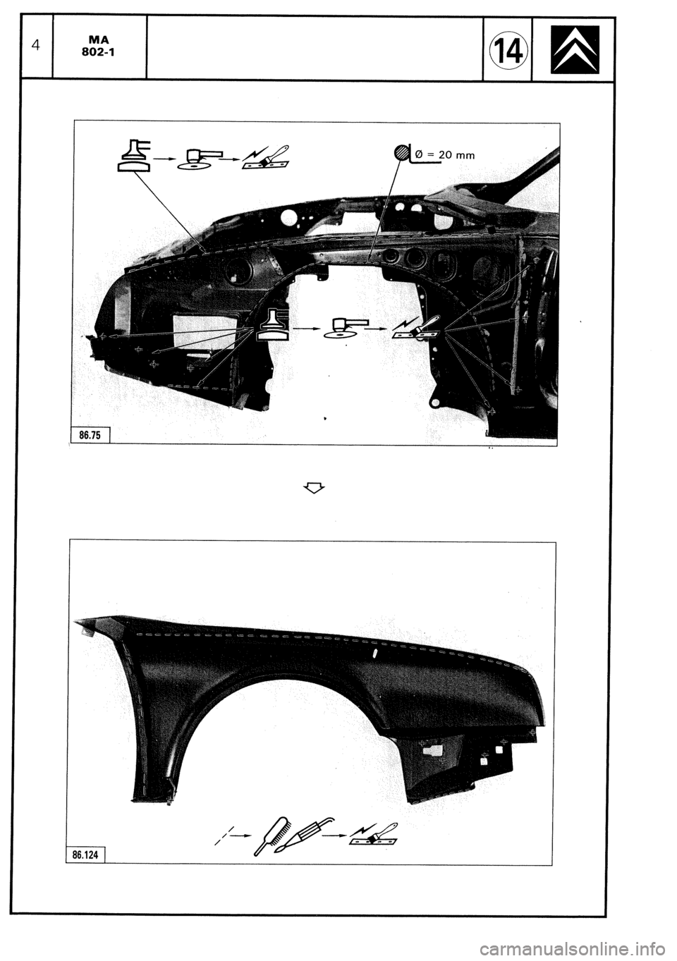 CITROEN CX 1988 Service Manual CITROEN CX 1988 Service Manual