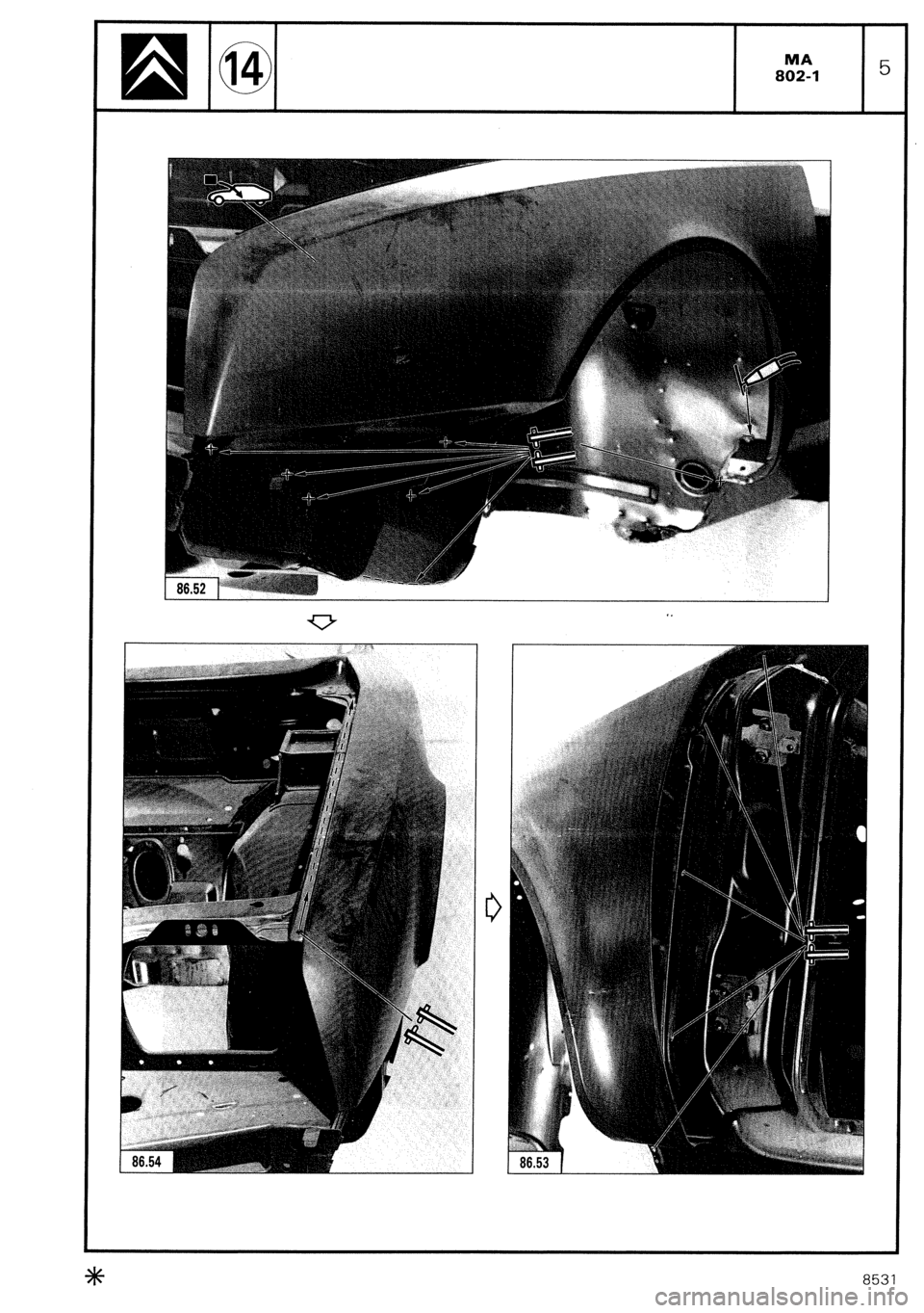 CITROEN CX 1988 Service Manual CITROEN CX 1988 Service Manual