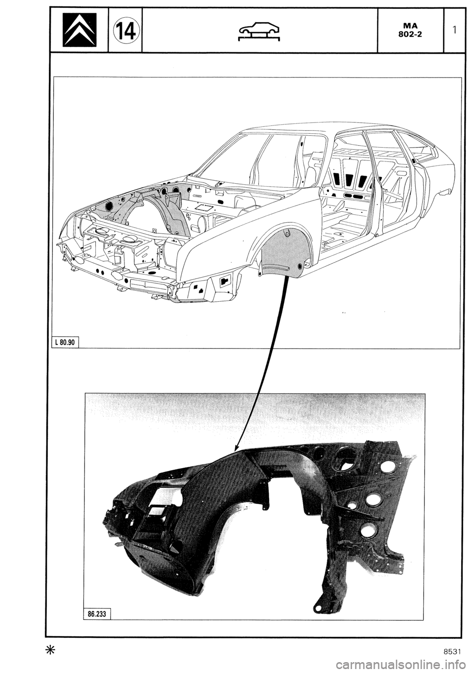 CITROEN CX 1988 Service Manual CITROEN CX 1988 Service Manual