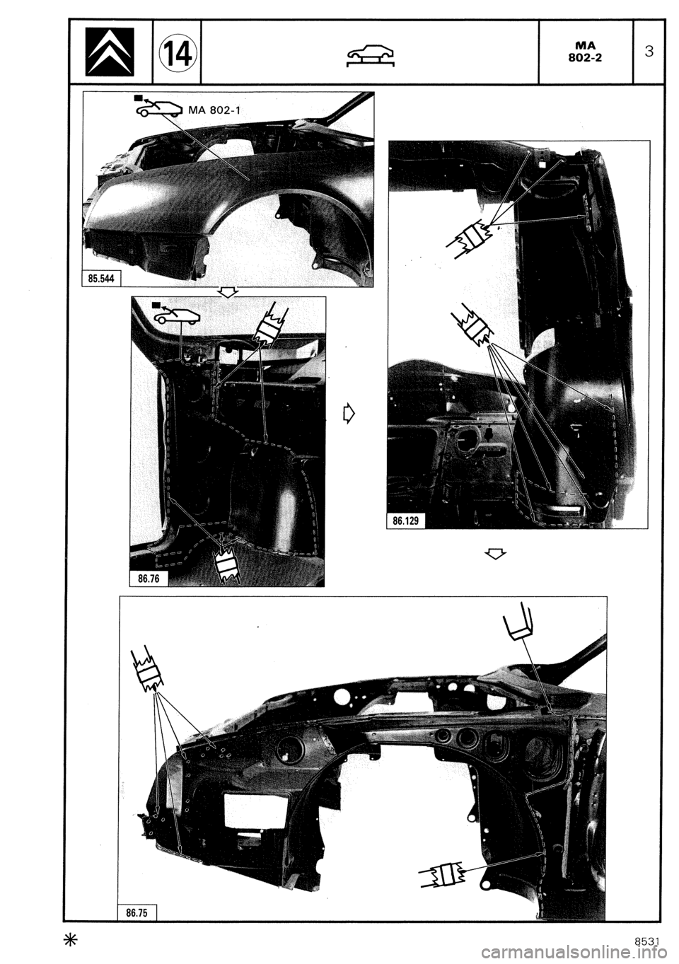 CITROEN CX 1988 Service Manual CITROEN CX 1988 Service Manual