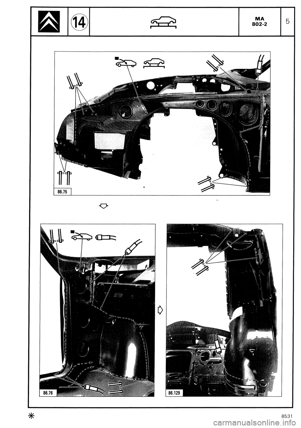 CITROEN CX 1988 Service Manual CITROEN CX 1988 Service Manual