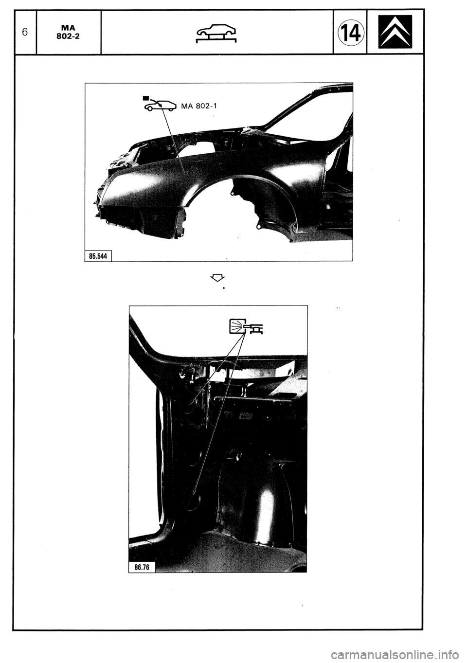 CITROEN CX 1988 Service Manual CITROEN CX 1988 Service Manual