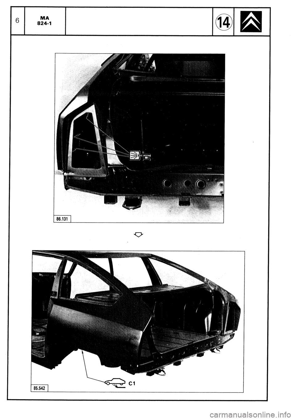 CITROEN CX 1988 Service Manual CITROEN CX 1988 Service Manual