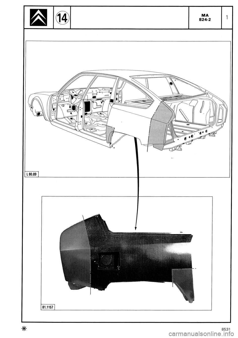 CITROEN CX 1988 Service Manual CITROEN CX 1988 Service Manual