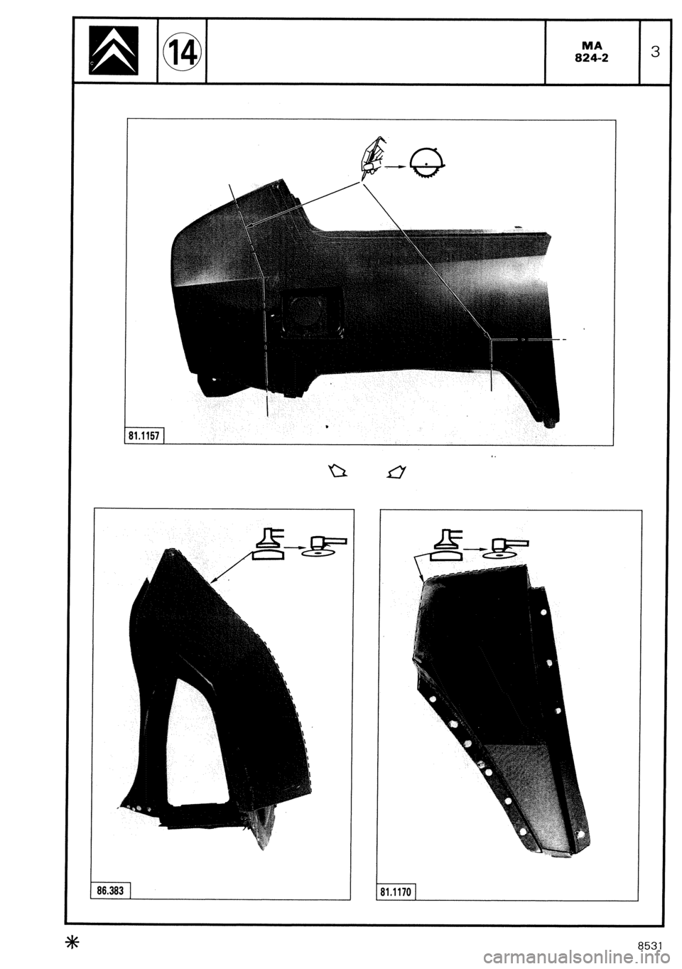 CITROEN CX 1988 Service Manual CITROEN CX 1988 Service Manual
