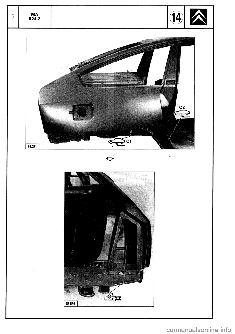 CITROEN CX 1988 Service Manual CITROEN CX 1988 Service Manual