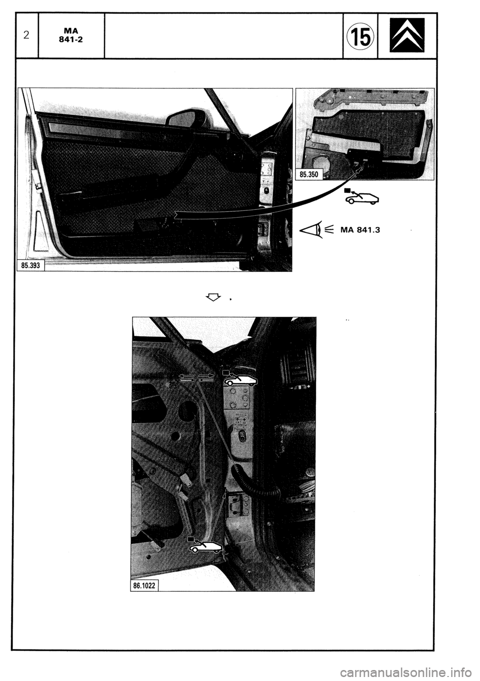 CITROEN CX 1988 Service Manual CITROEN CX 1988 Service Manual