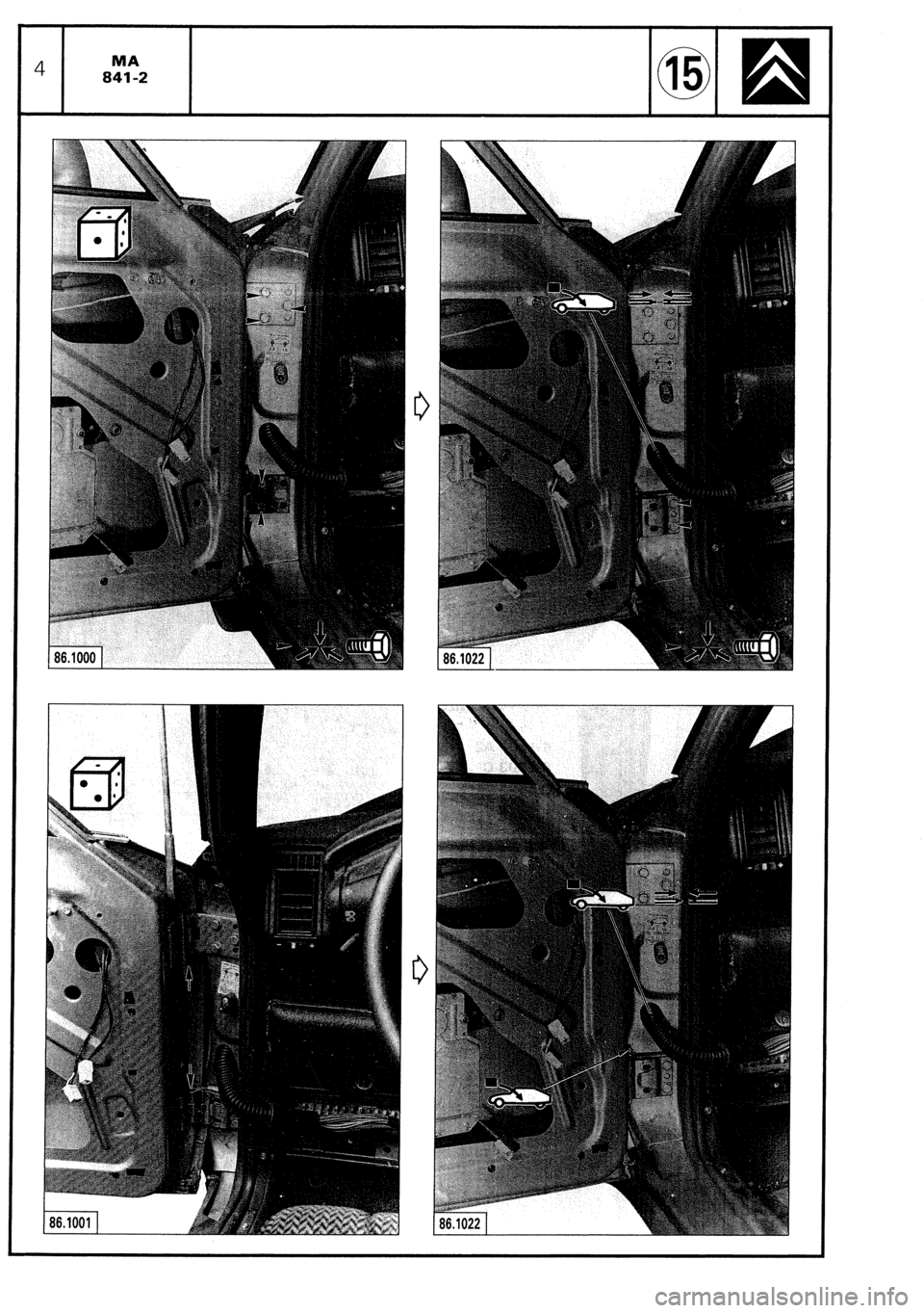 CITROEN CX 1988 Service Manual CITROEN CX 1988 Service Manual