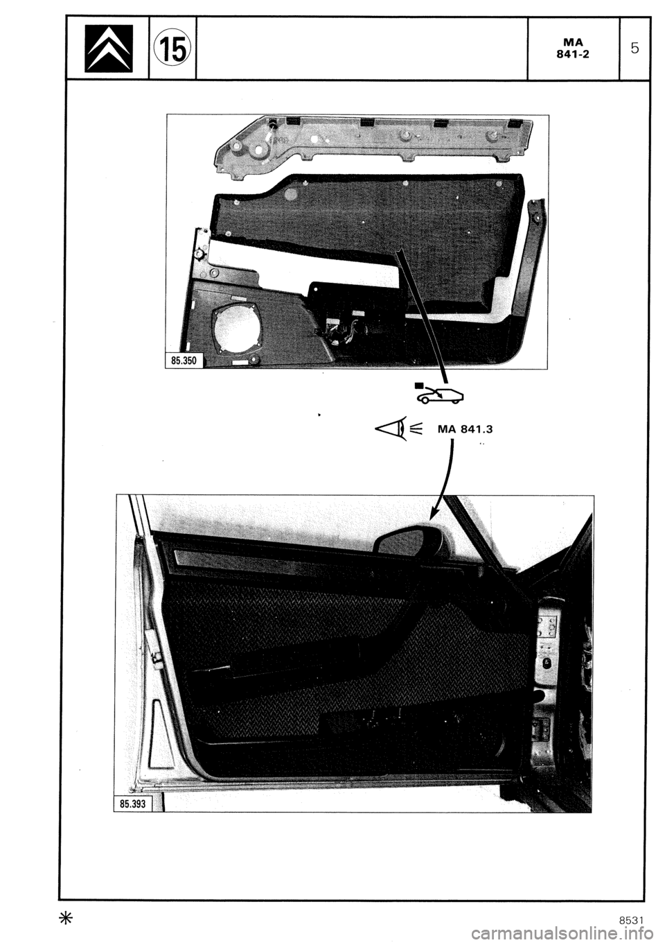 CITROEN CX 1988 Service Manual CITROEN CX 1988 Service Manual