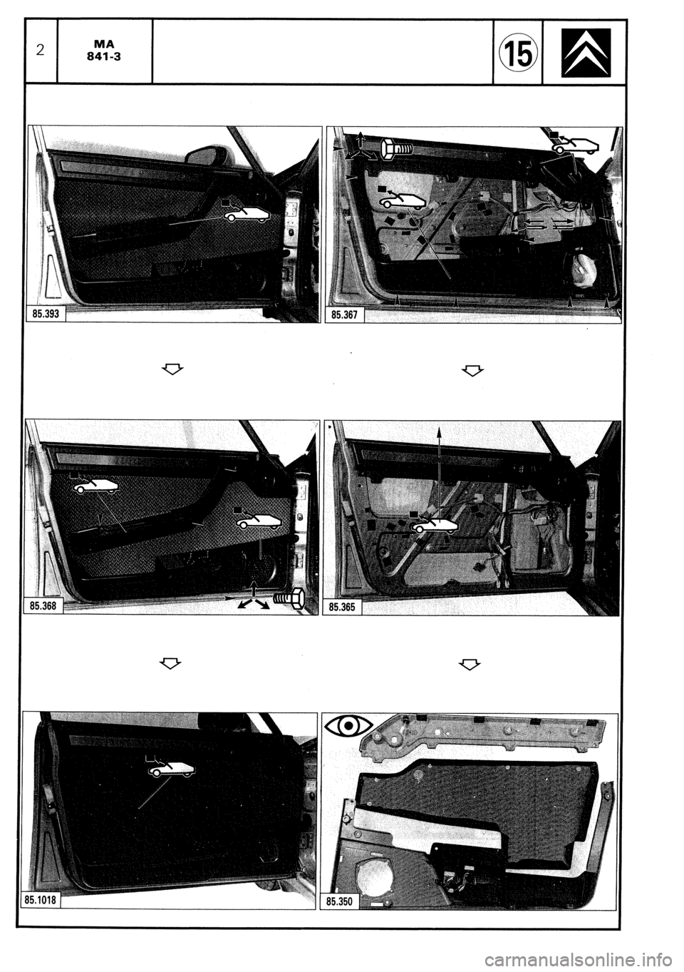 CITROEN CX 1988 Service Manual CITROEN CX 1988 Service Manual