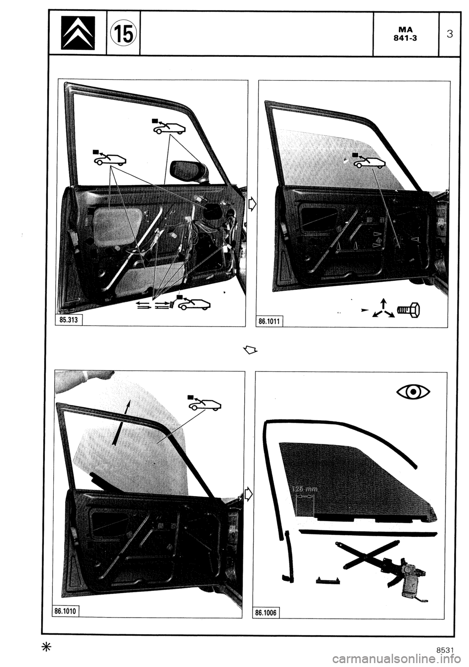 CITROEN CX 1988 Service Manual CITROEN CX 1988 Service Manual