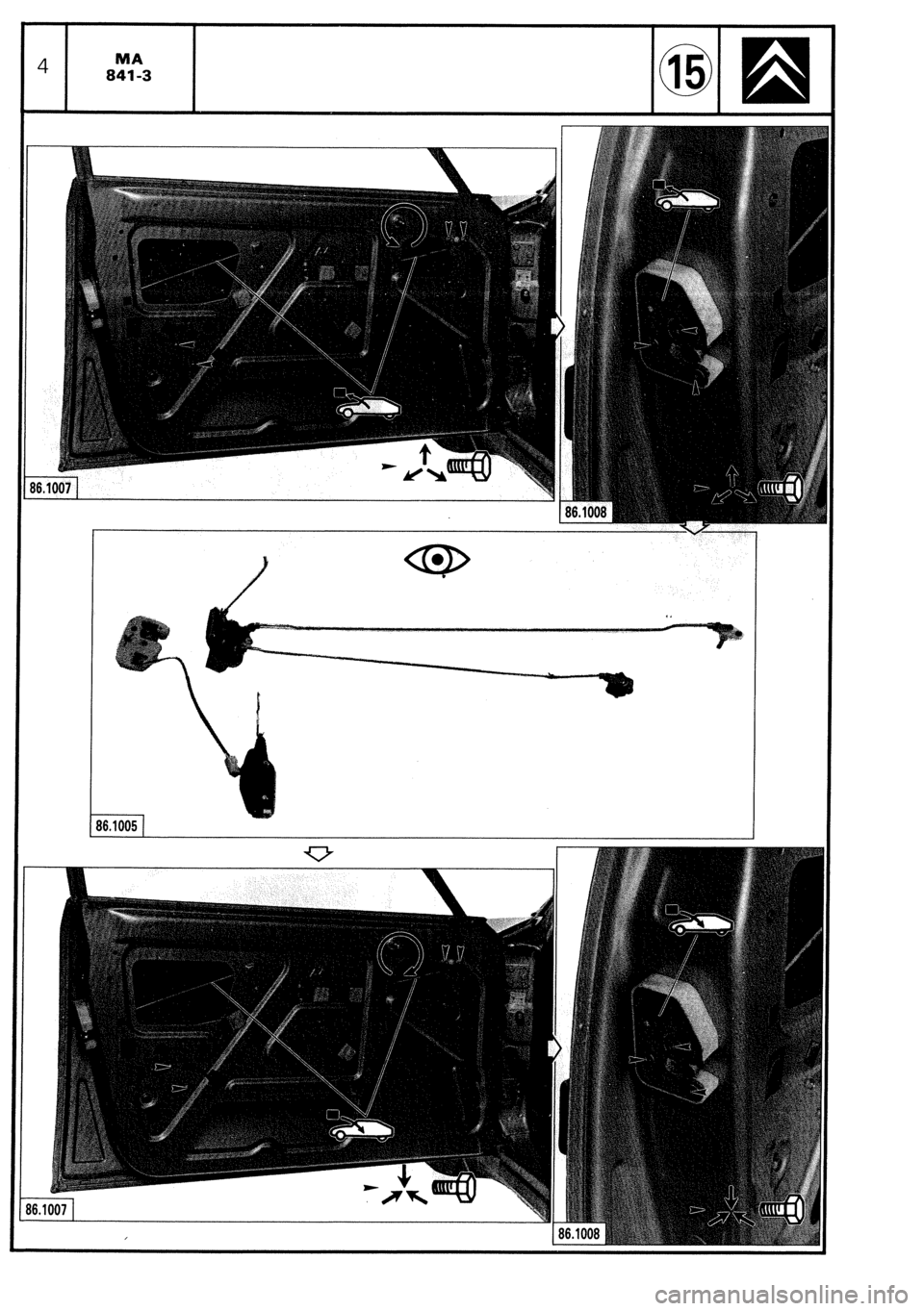 CITROEN CX 1988 Service Manual CITROEN CX 1988 Service Manual