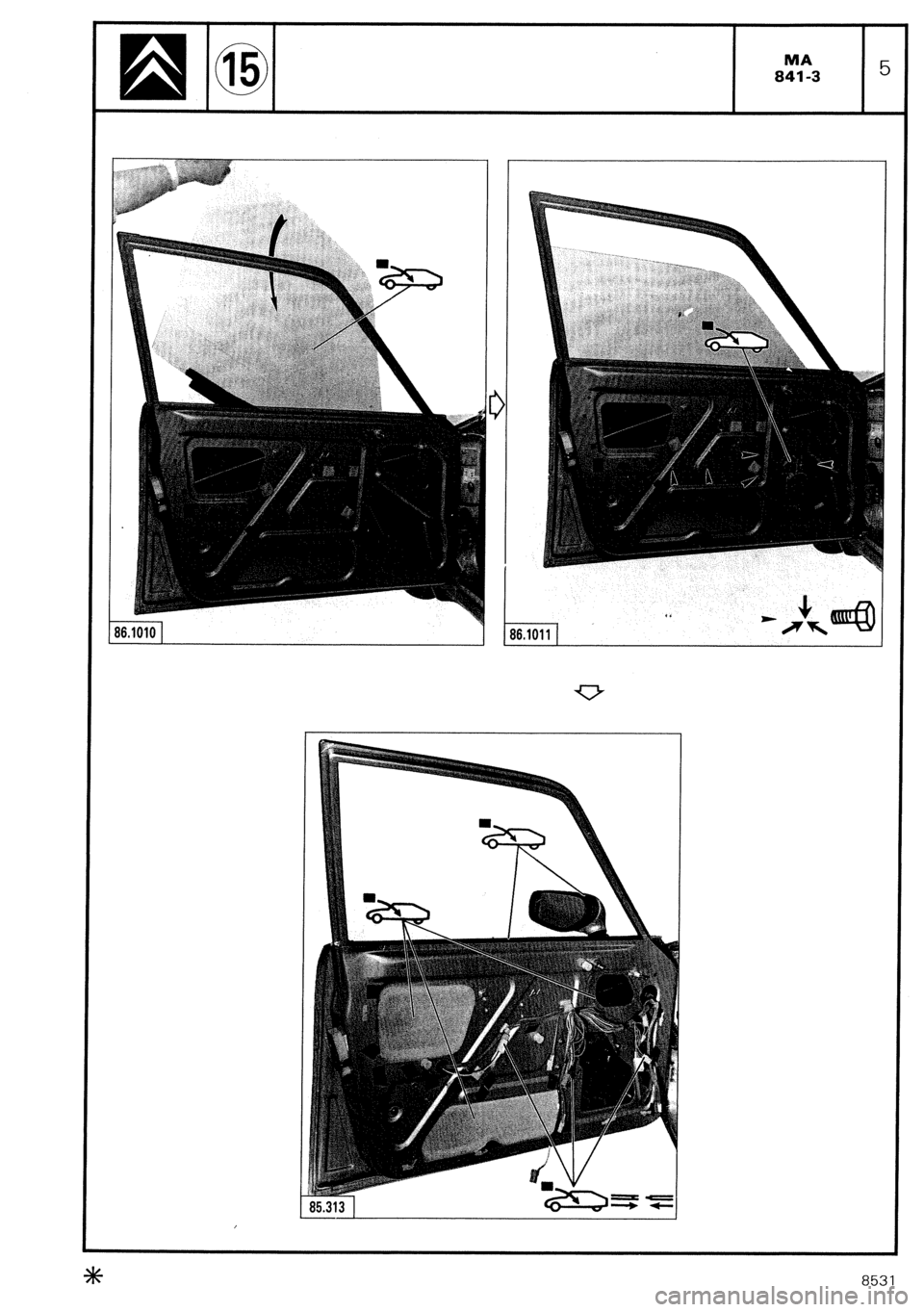 CITROEN CX 1988 Service Manual CITROEN CX 1988 Service Manual