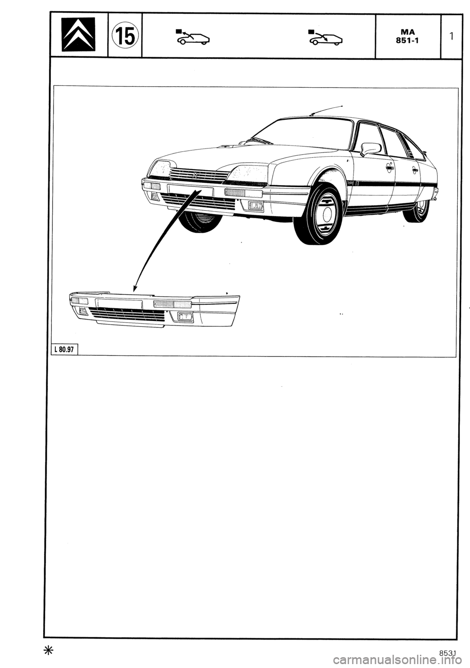 CITROEN CX 1988 Service Manual CITROEN CX 1988 Service Manual