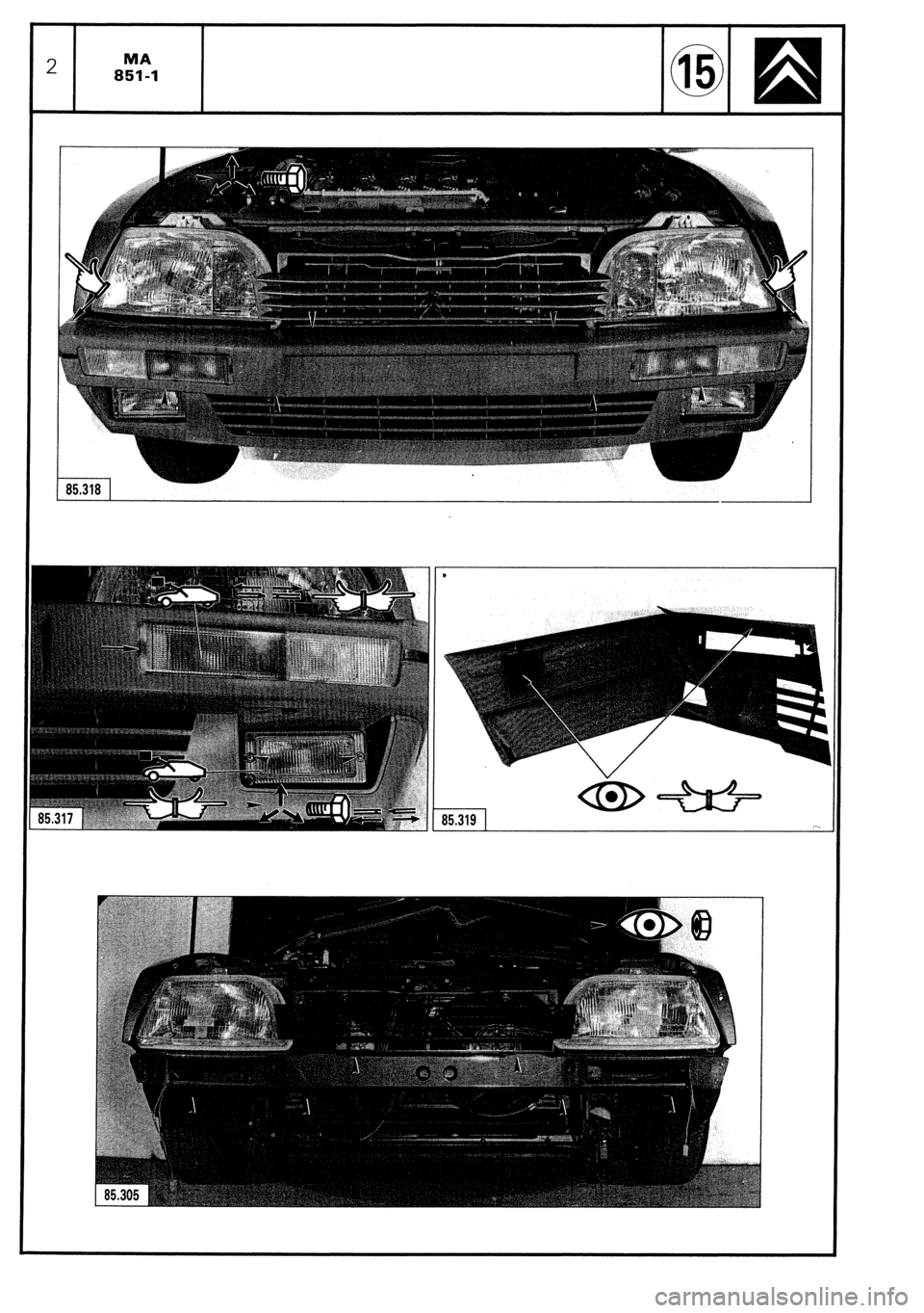 CITROEN CX 1988 Service Manual CITROEN CX 1988 Service Manual
