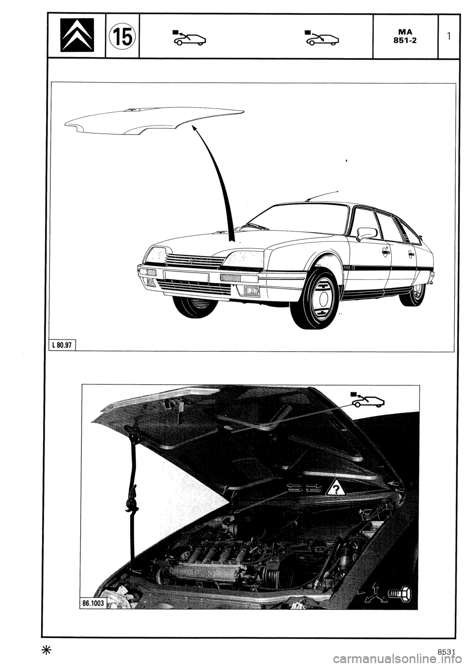 CITROEN CX 1988 Service Manual CITROEN CX 1988 Service Manual
