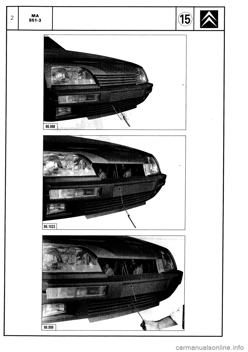 CITROEN CX 1988 Service Manual CITROEN CX 1988 Service Manual