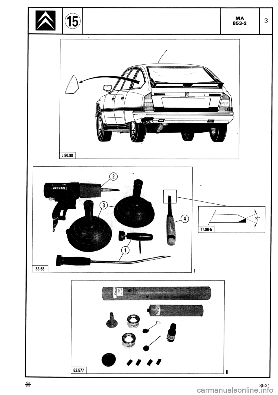 CITROEN CX 1988 Service Manual CITROEN CX 1988 Service Manual