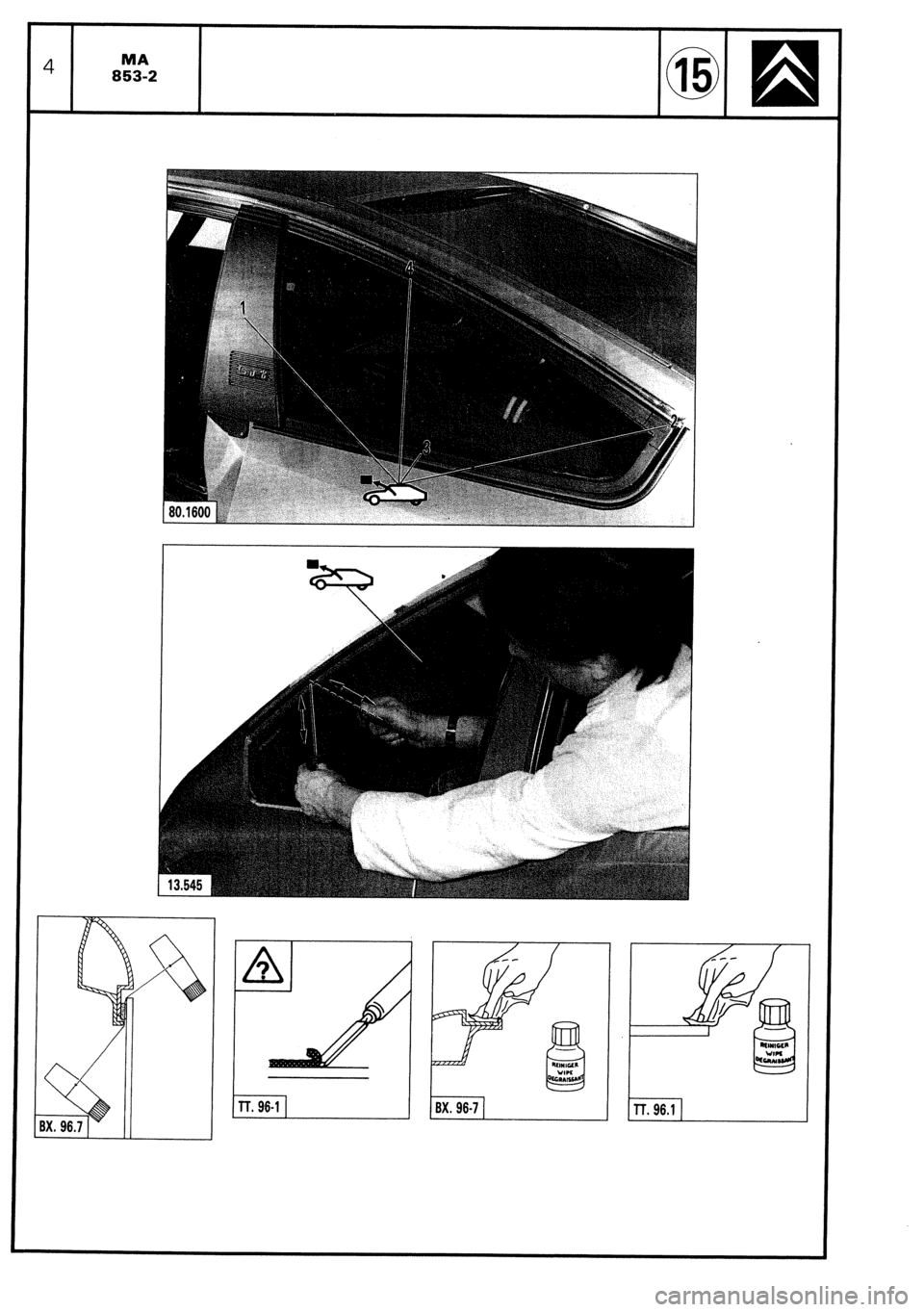 CITROEN CX 1988 Service Manual CITROEN CX 1988 Service Manual