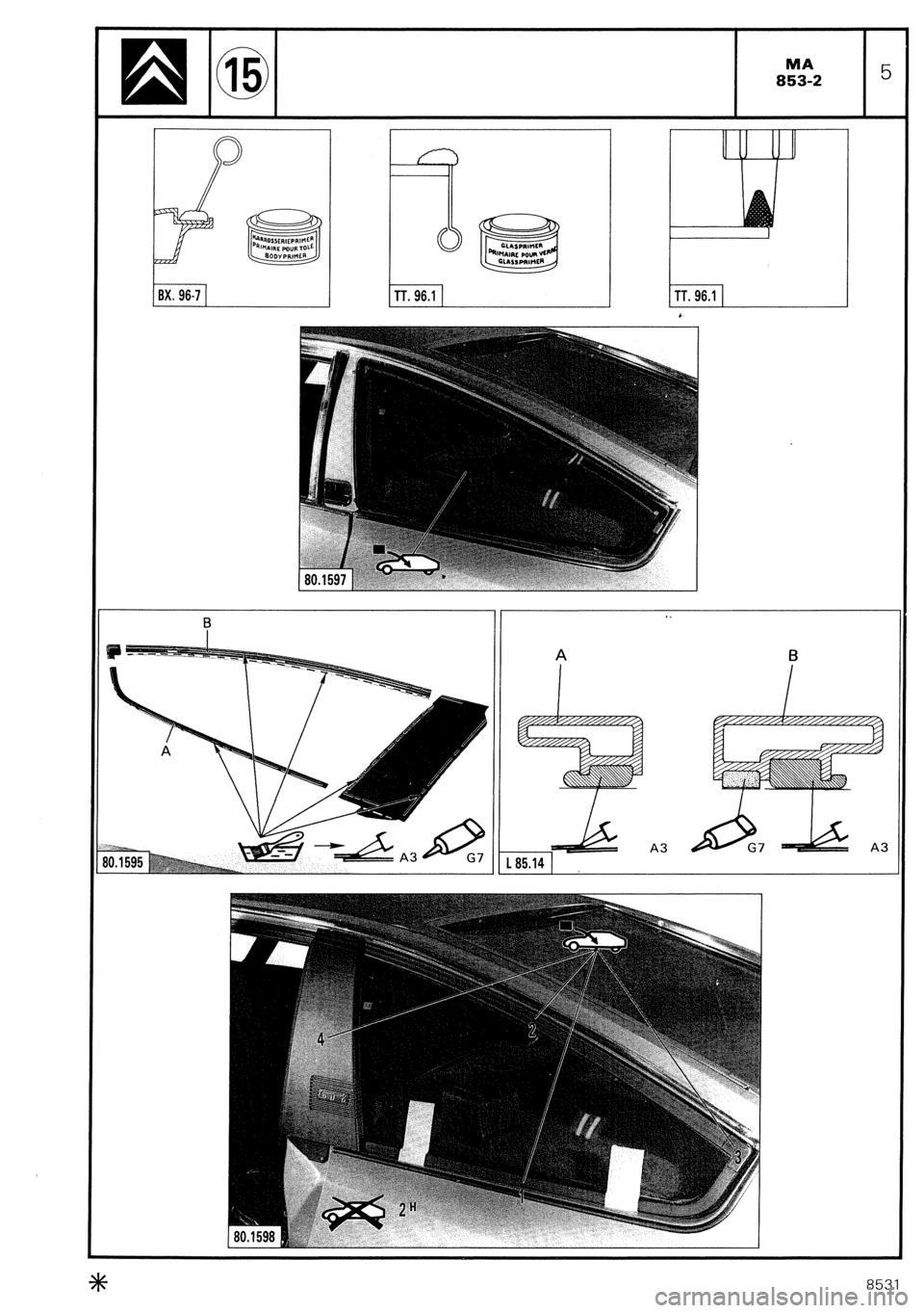 CITROEN CX 1988 Service Manual CITROEN CX 1988 Service Manual